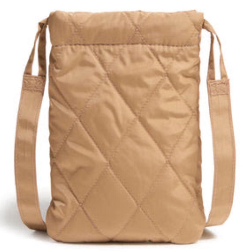 Vera Bradley Tan Quilted Crossbody Bag
